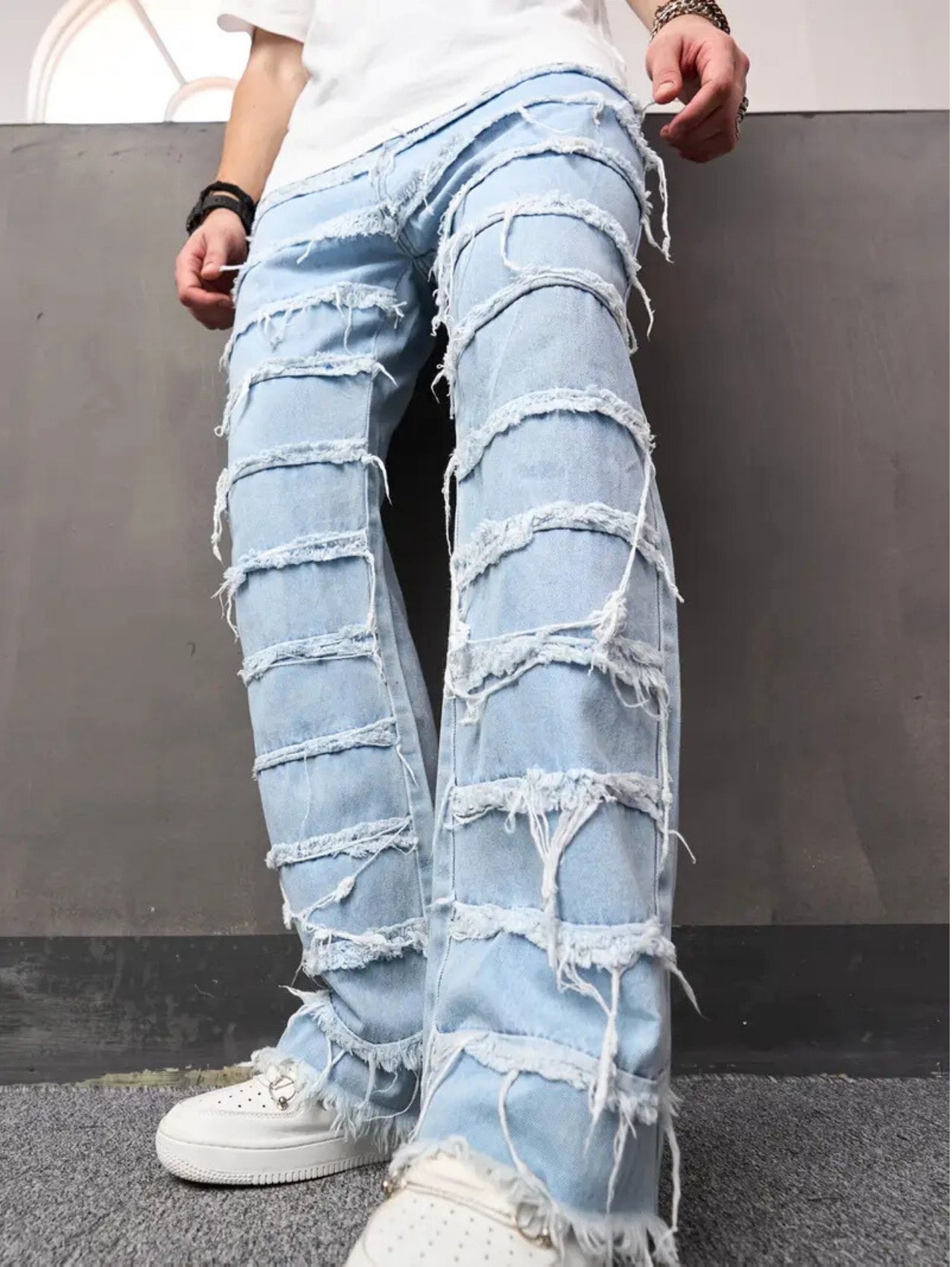 Fluffy Layer Jeans
