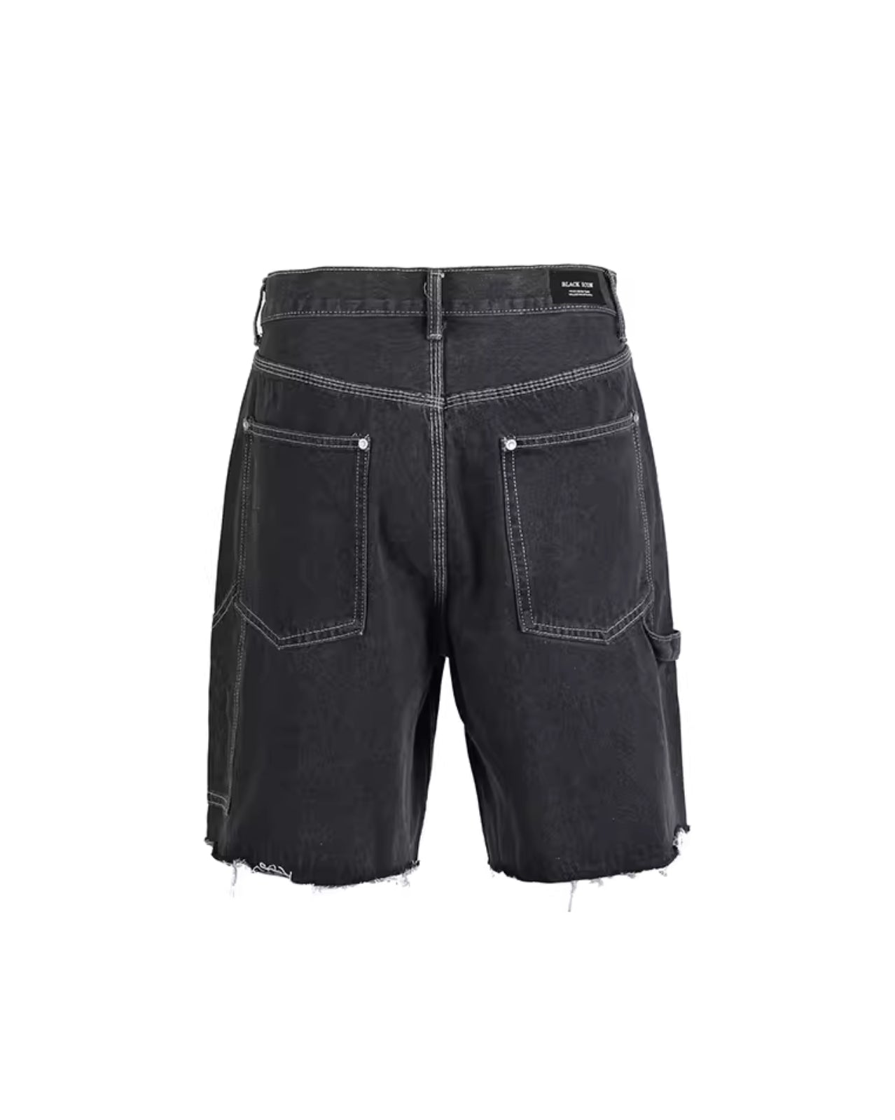 Raw Hem Denim Shorts