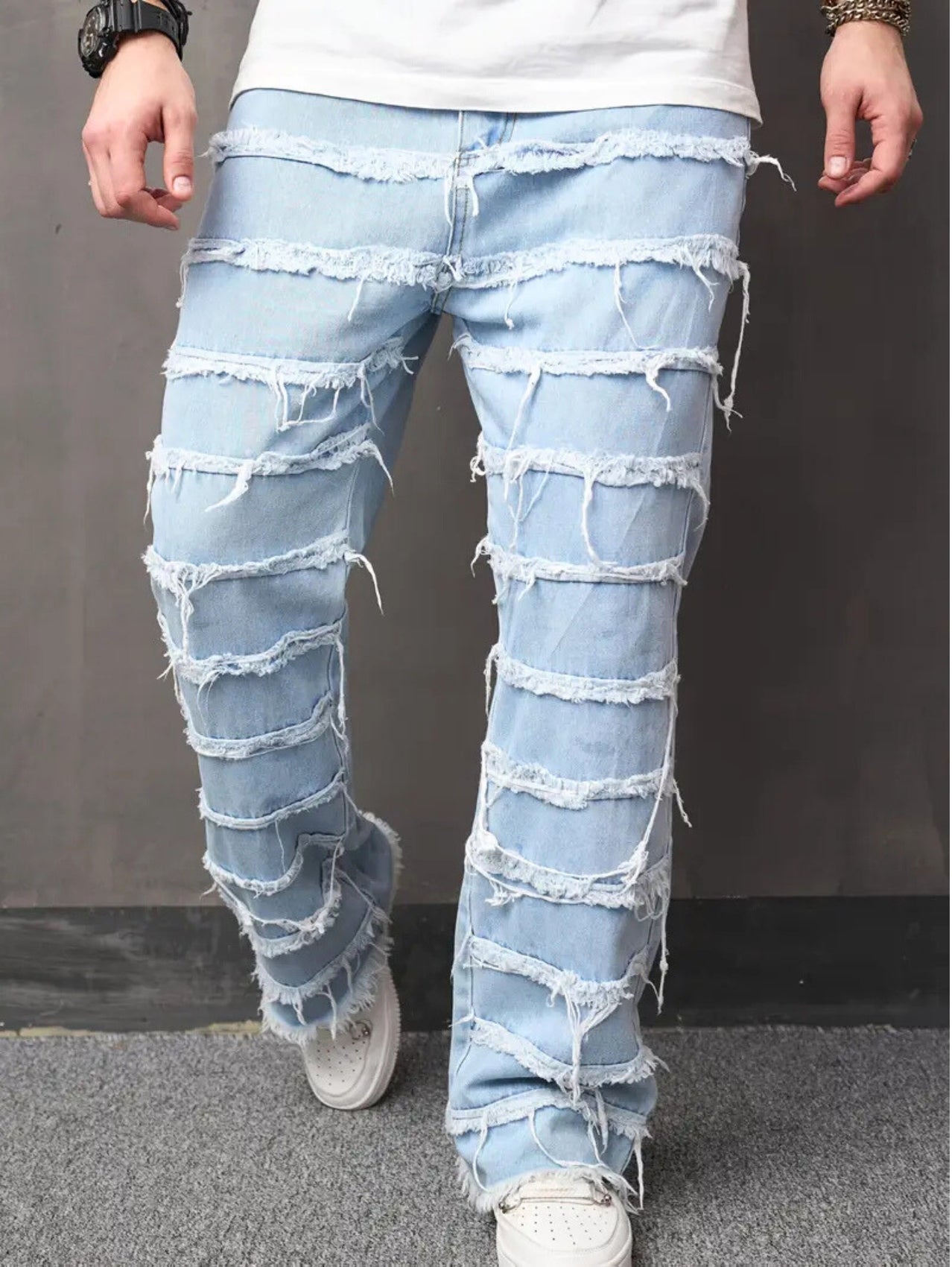 Fluffy Layer Jeans