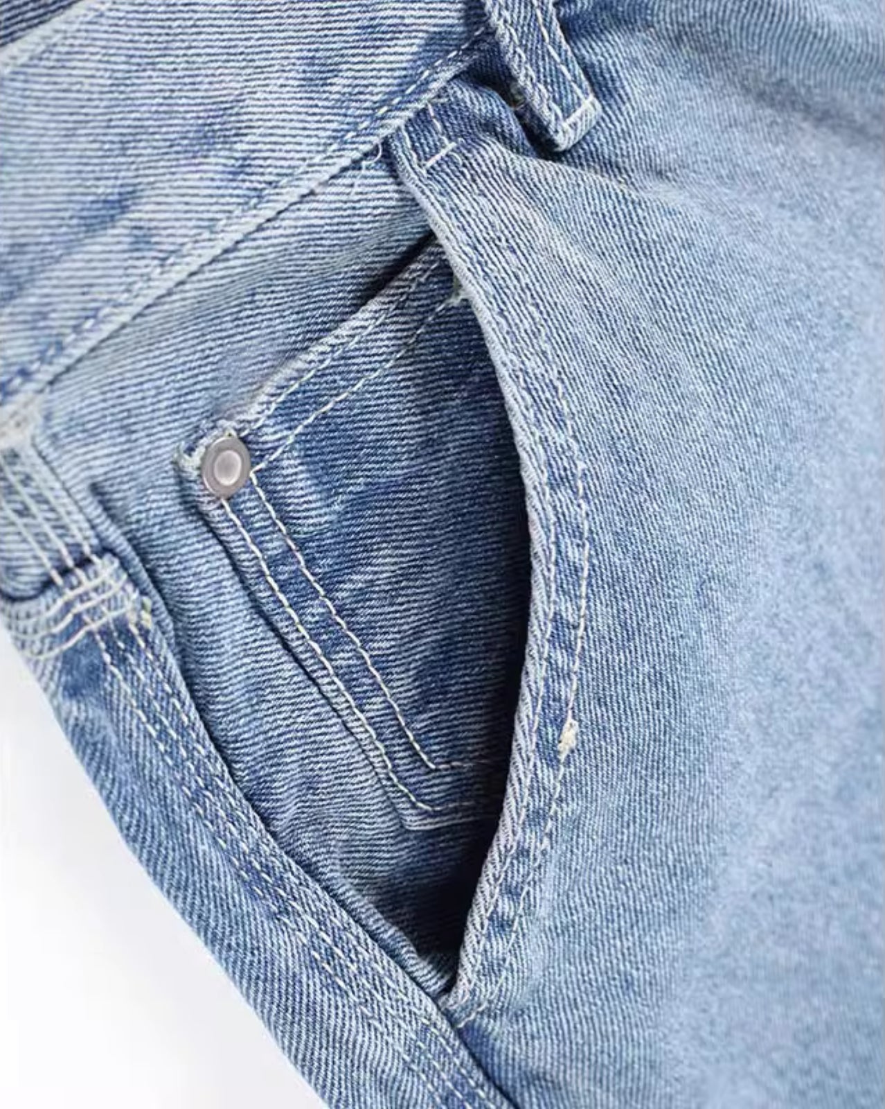 Raw Hem Denim Shorts