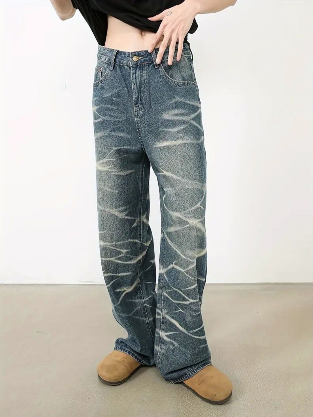 Wave Washed Jeans