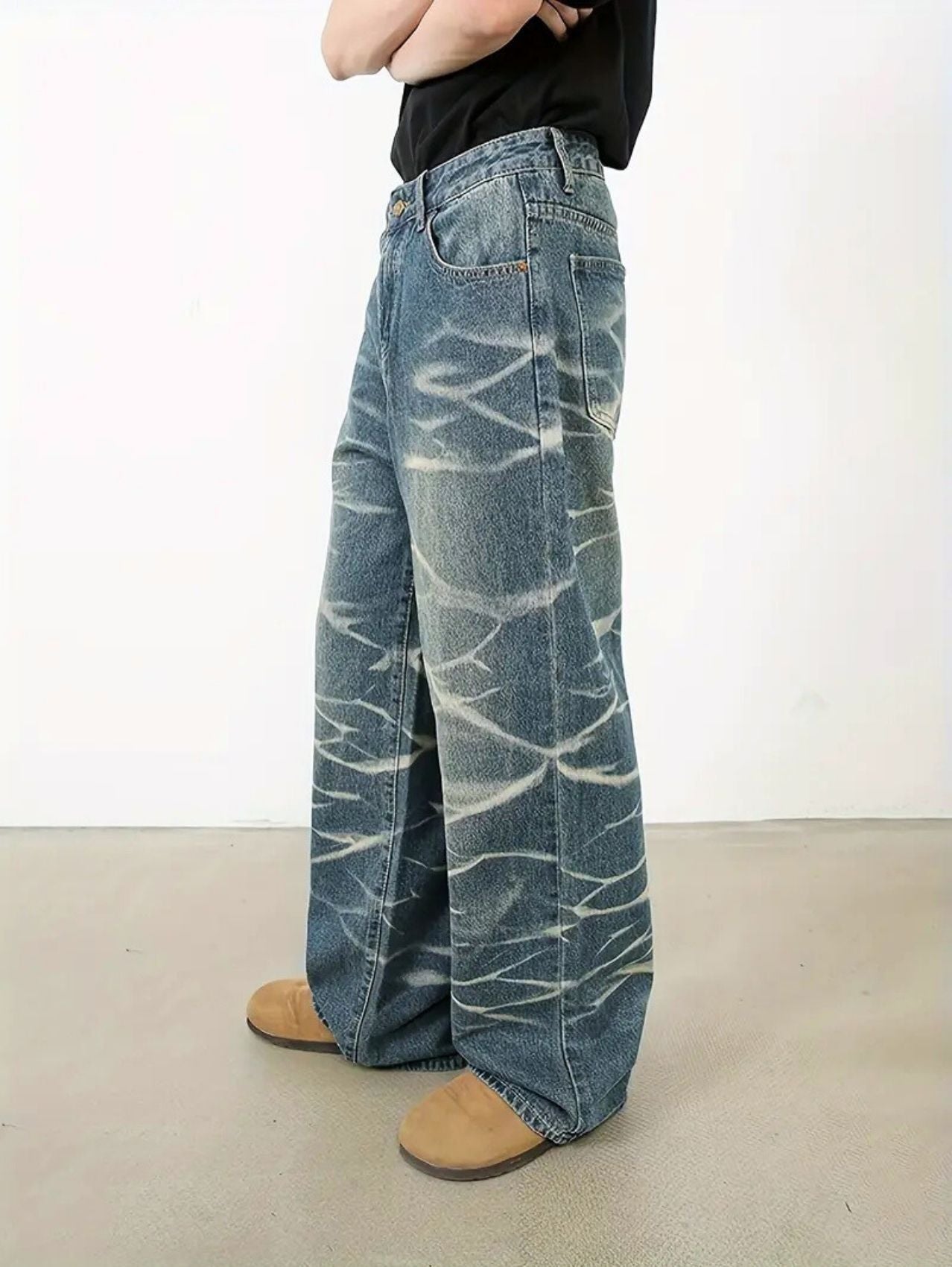 Wave Washed Jeans