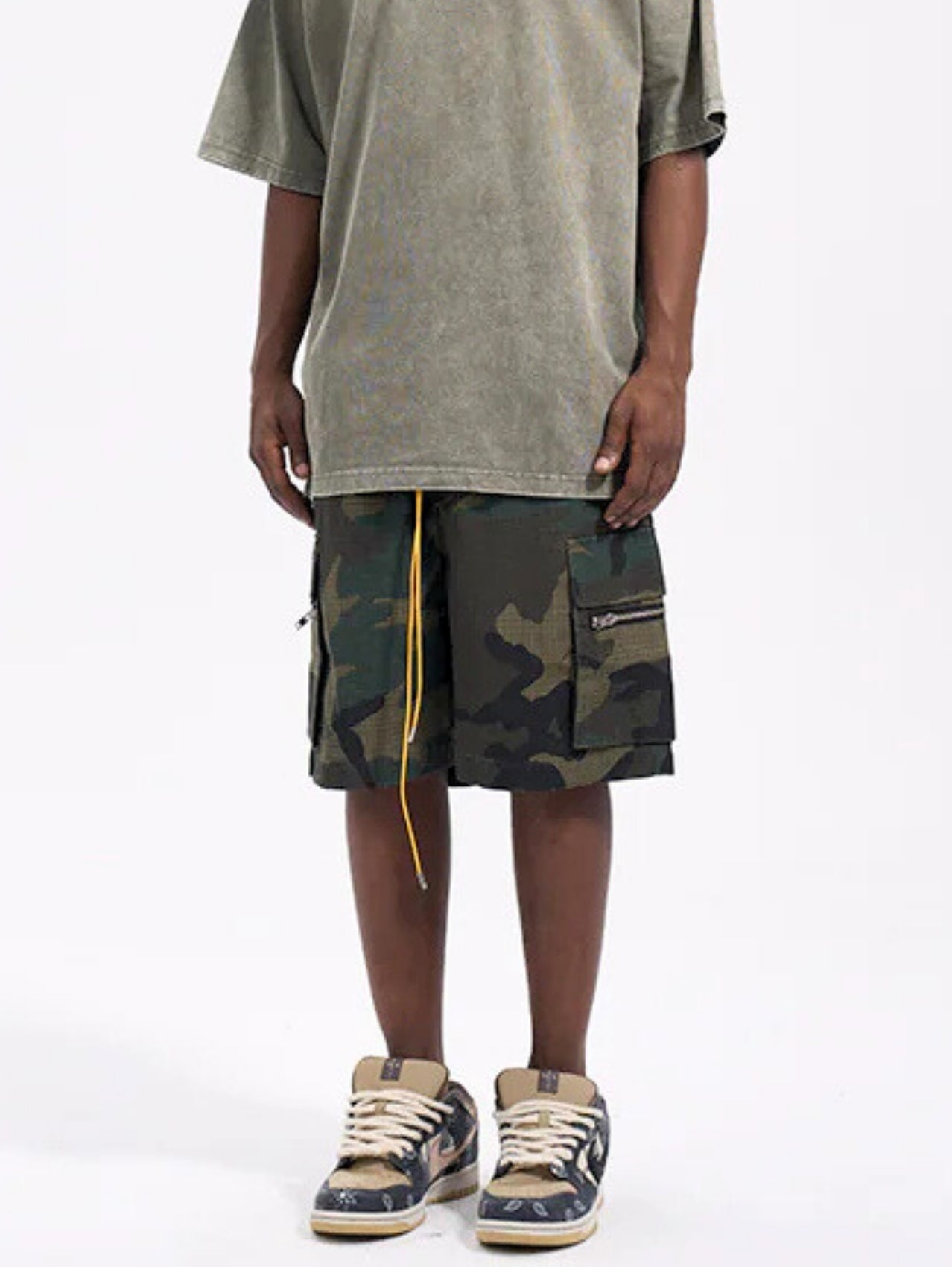 Camo Cargo Shorts