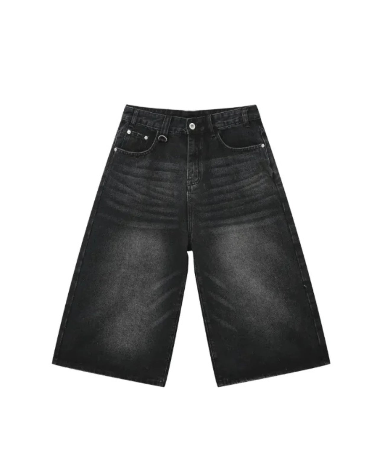 Cloud Fade Denim Shorts