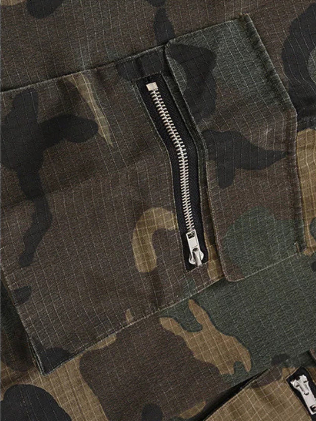 Camo Cargo Shorts