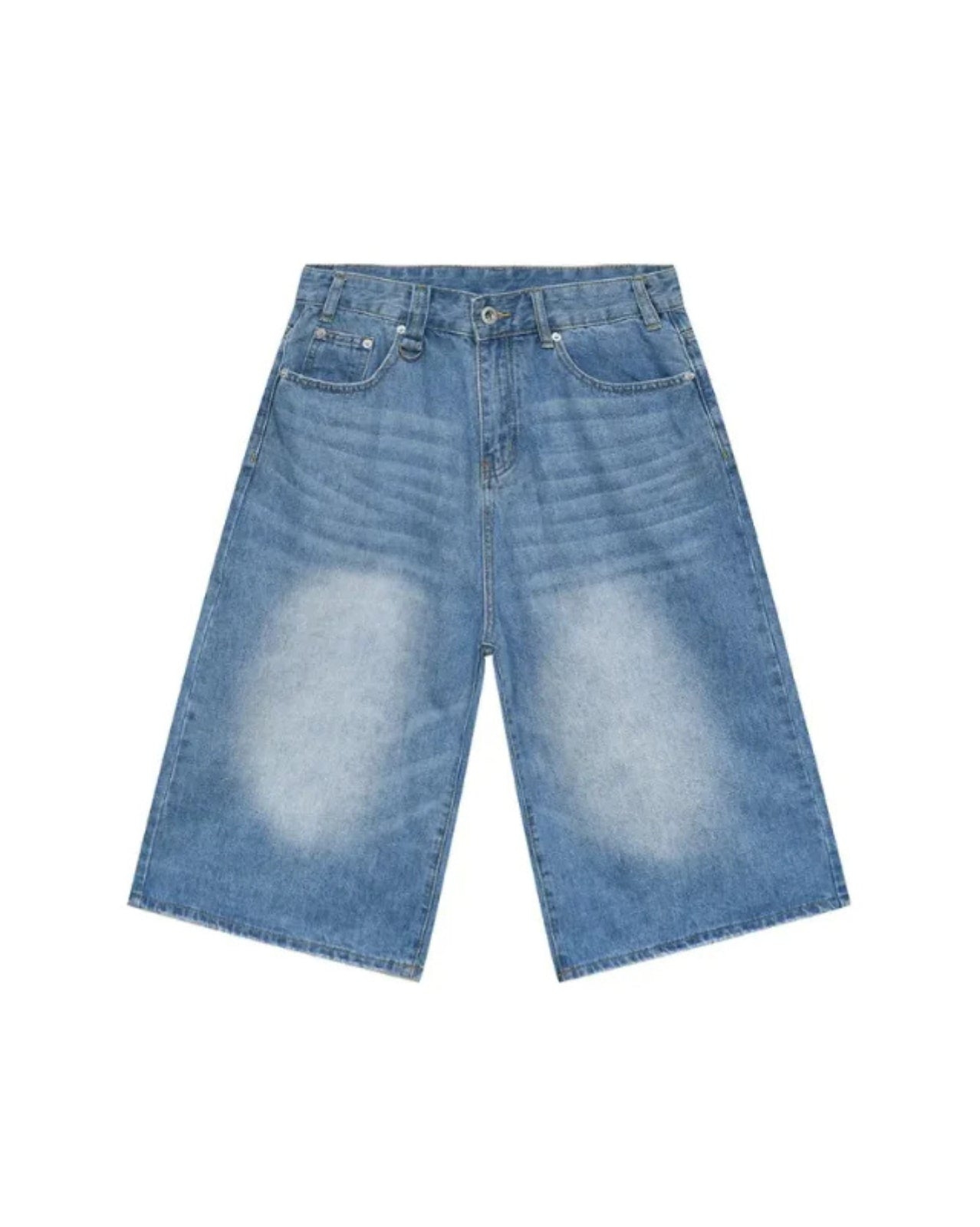 Cloud Fade Denim Shorts