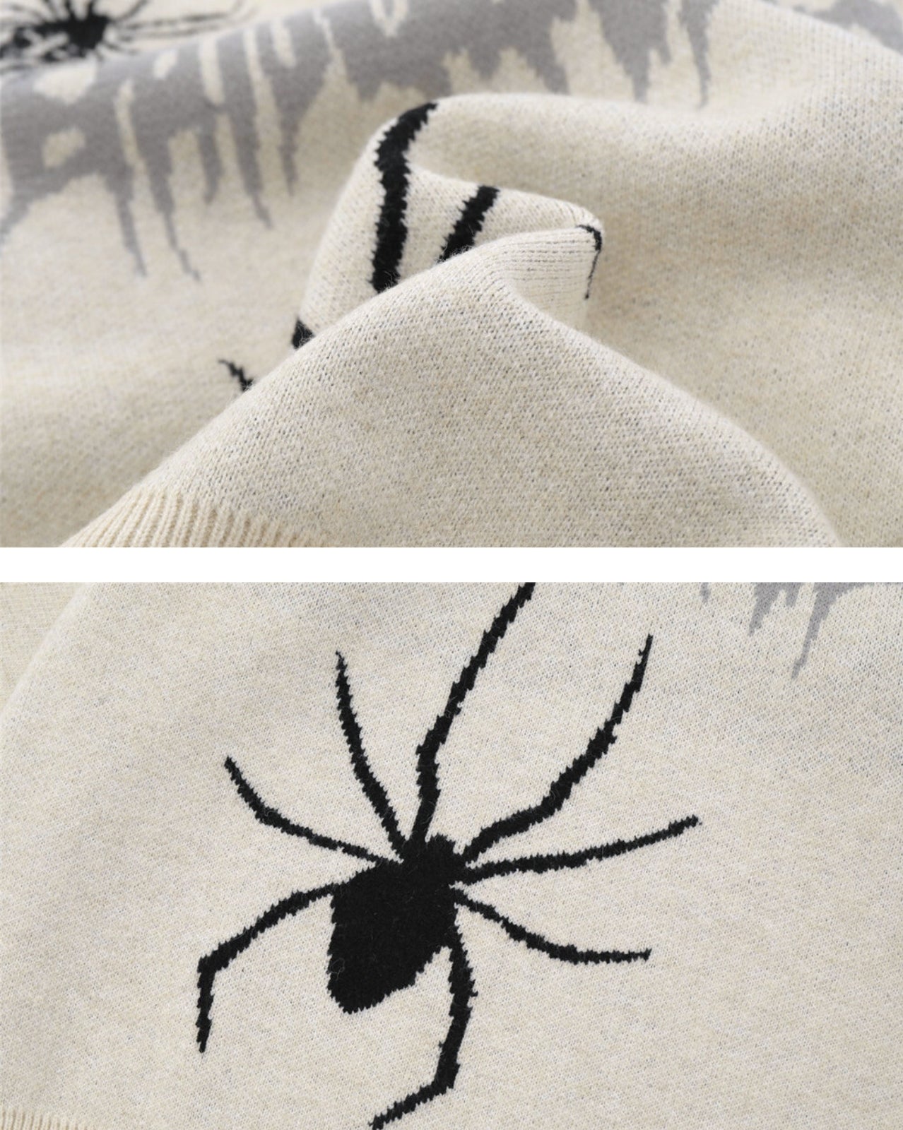 Spider Fray Sweater