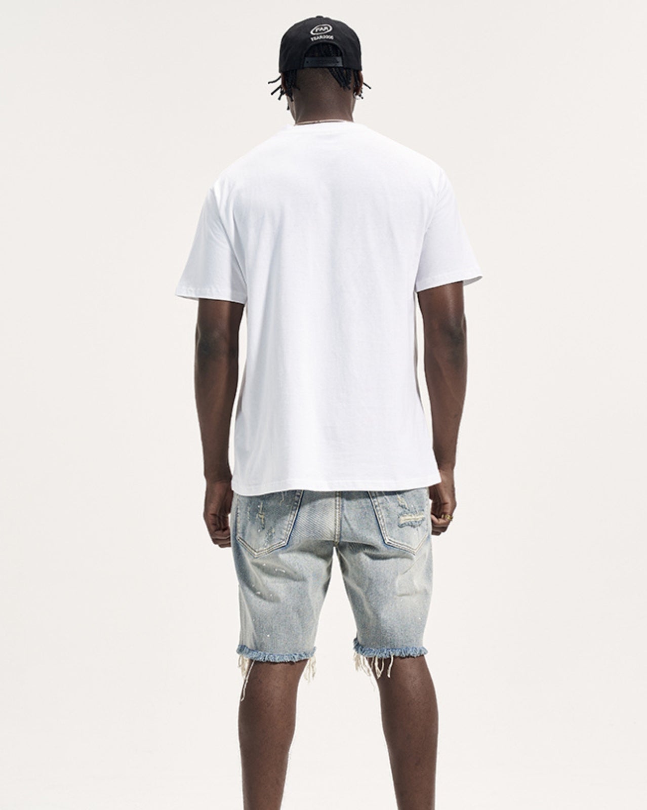Ripped Urban Denim Shorts