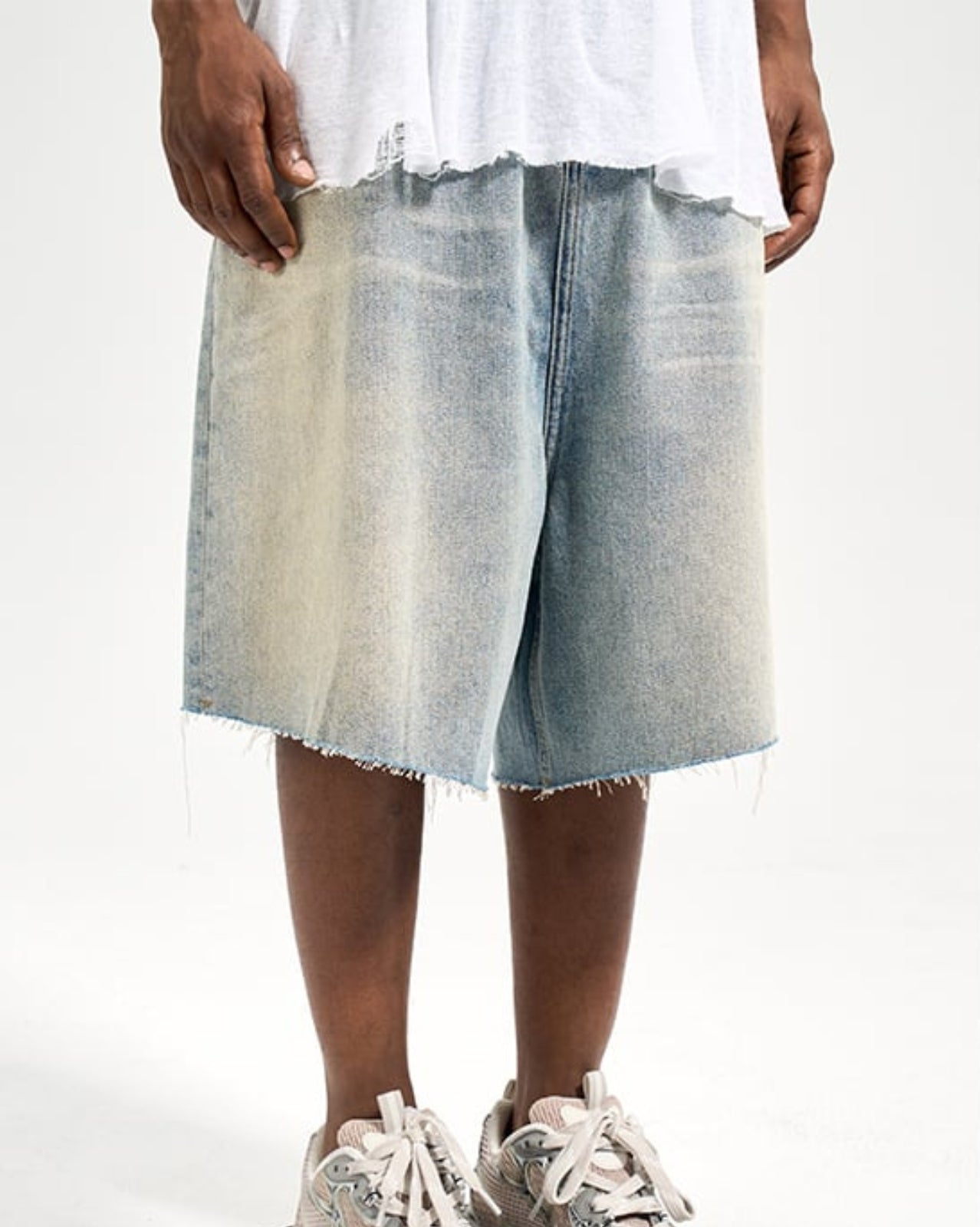 Loose Retro Denim Shorts