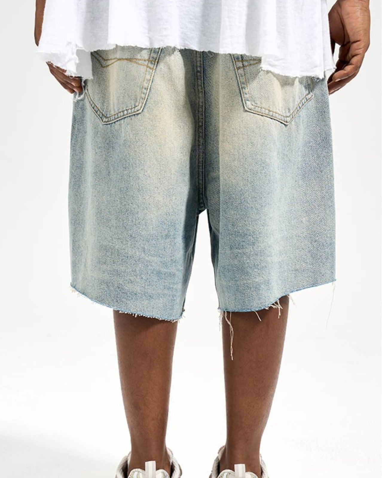 Loose Retro Denim Shorts