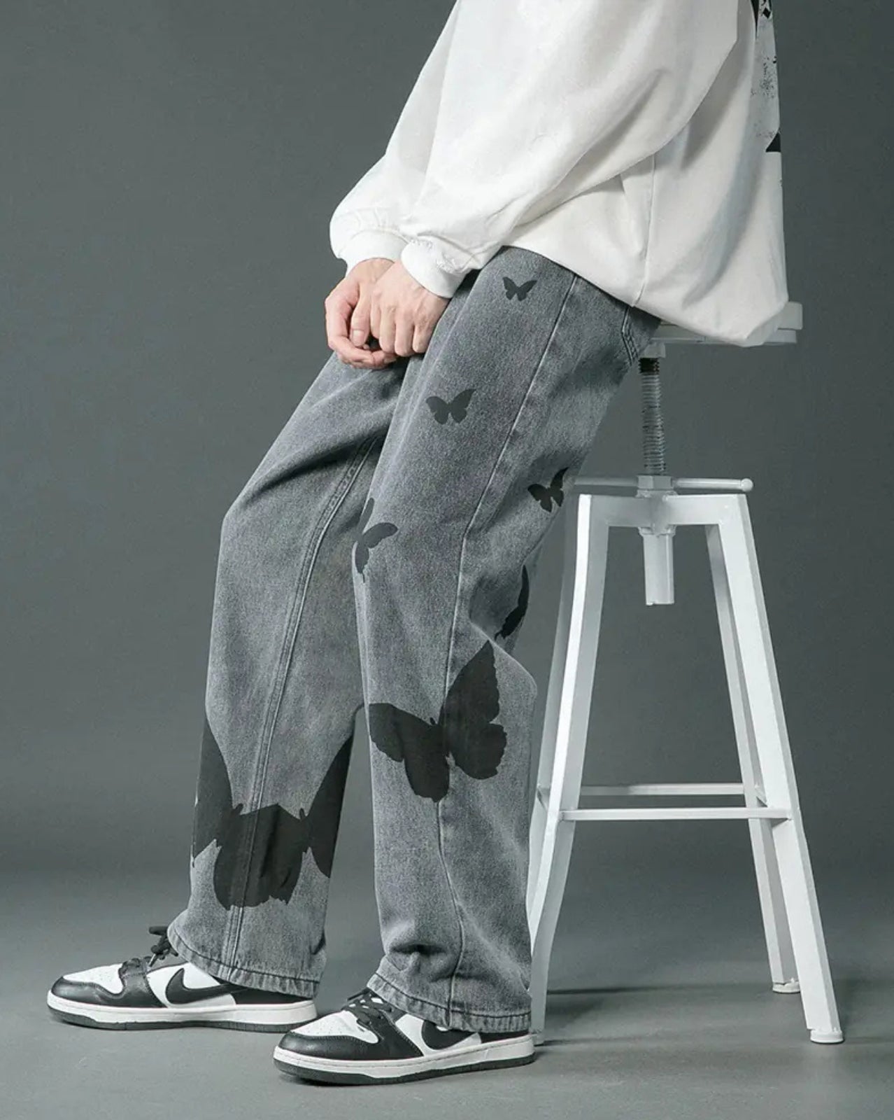 Midnight Butterfly Jeans