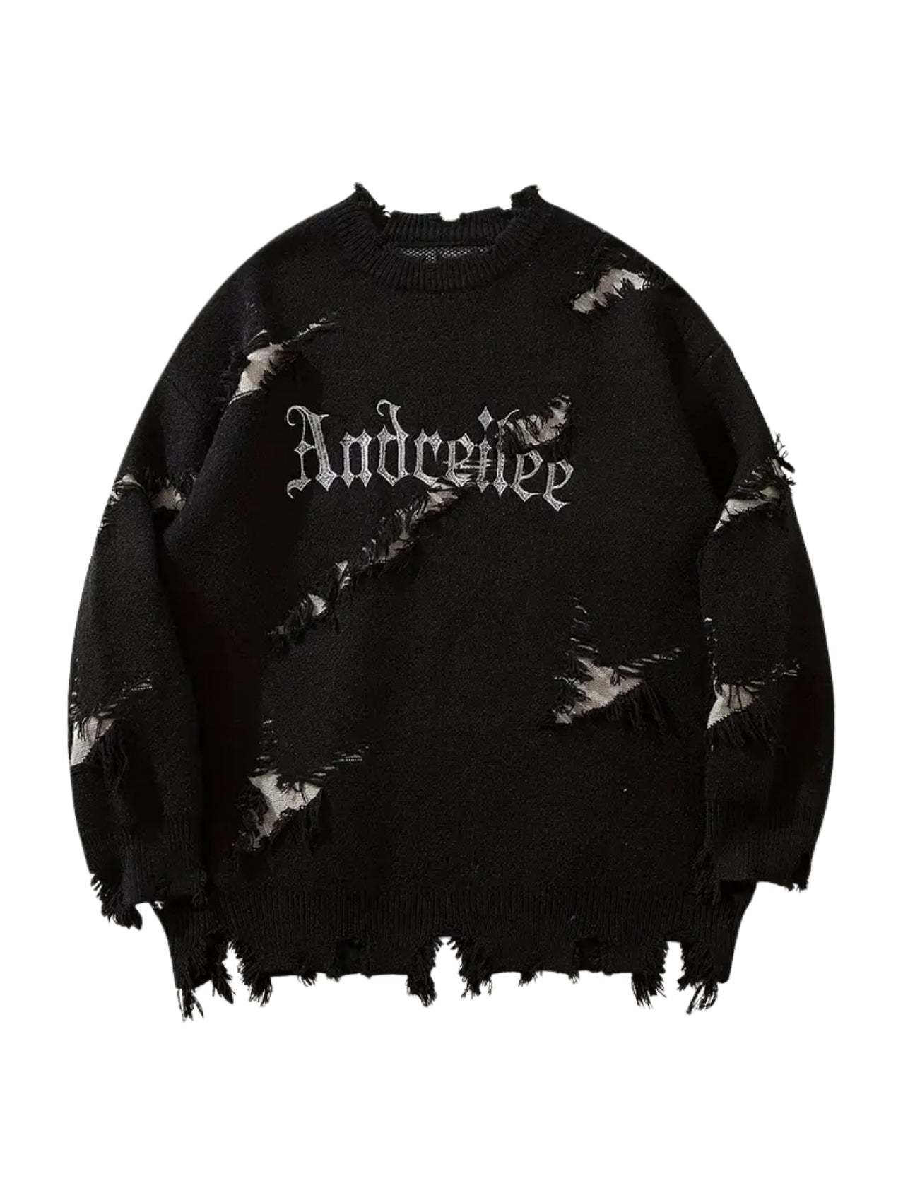 Rebel Distressed Sweater