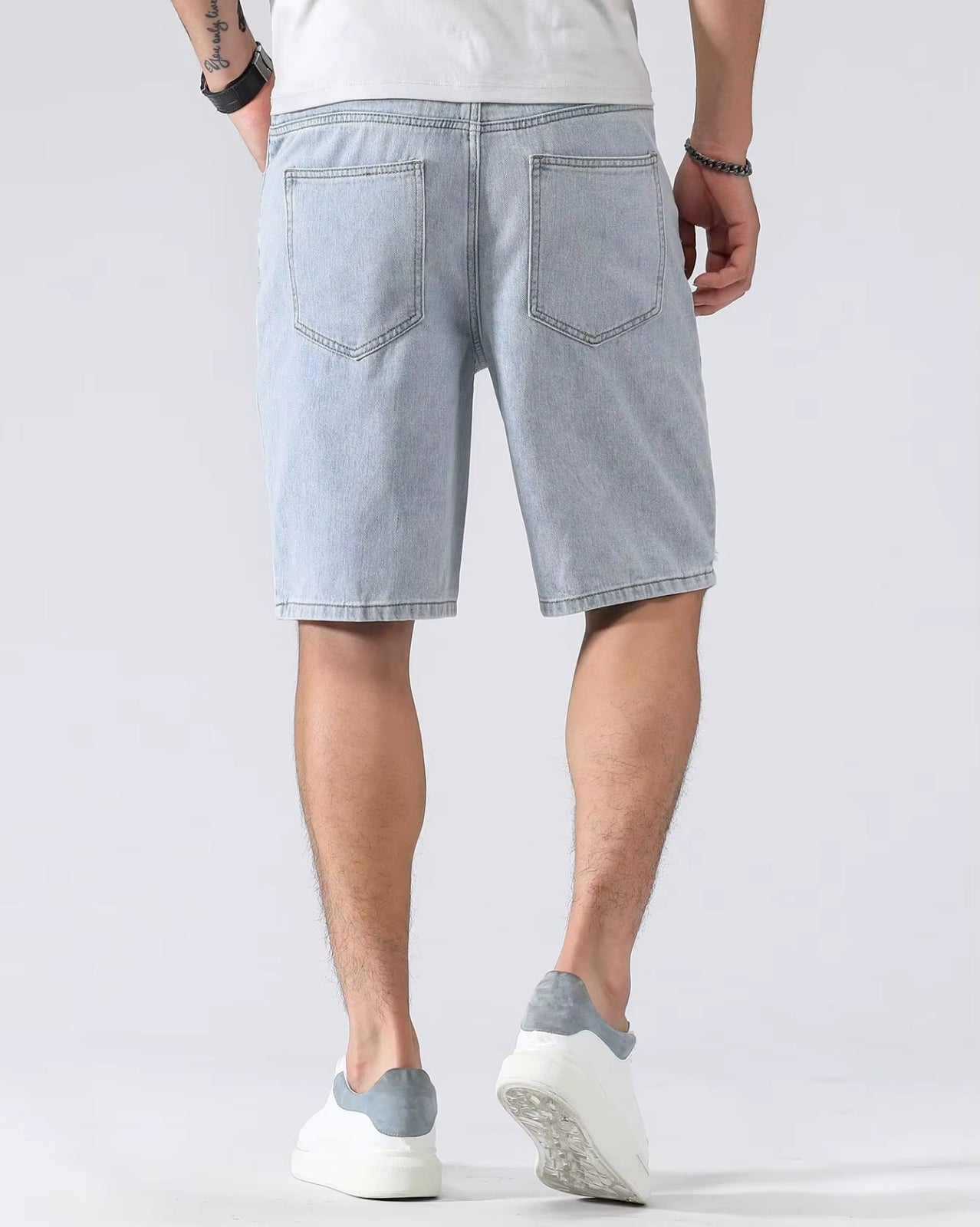 Street Art Denim Shorts