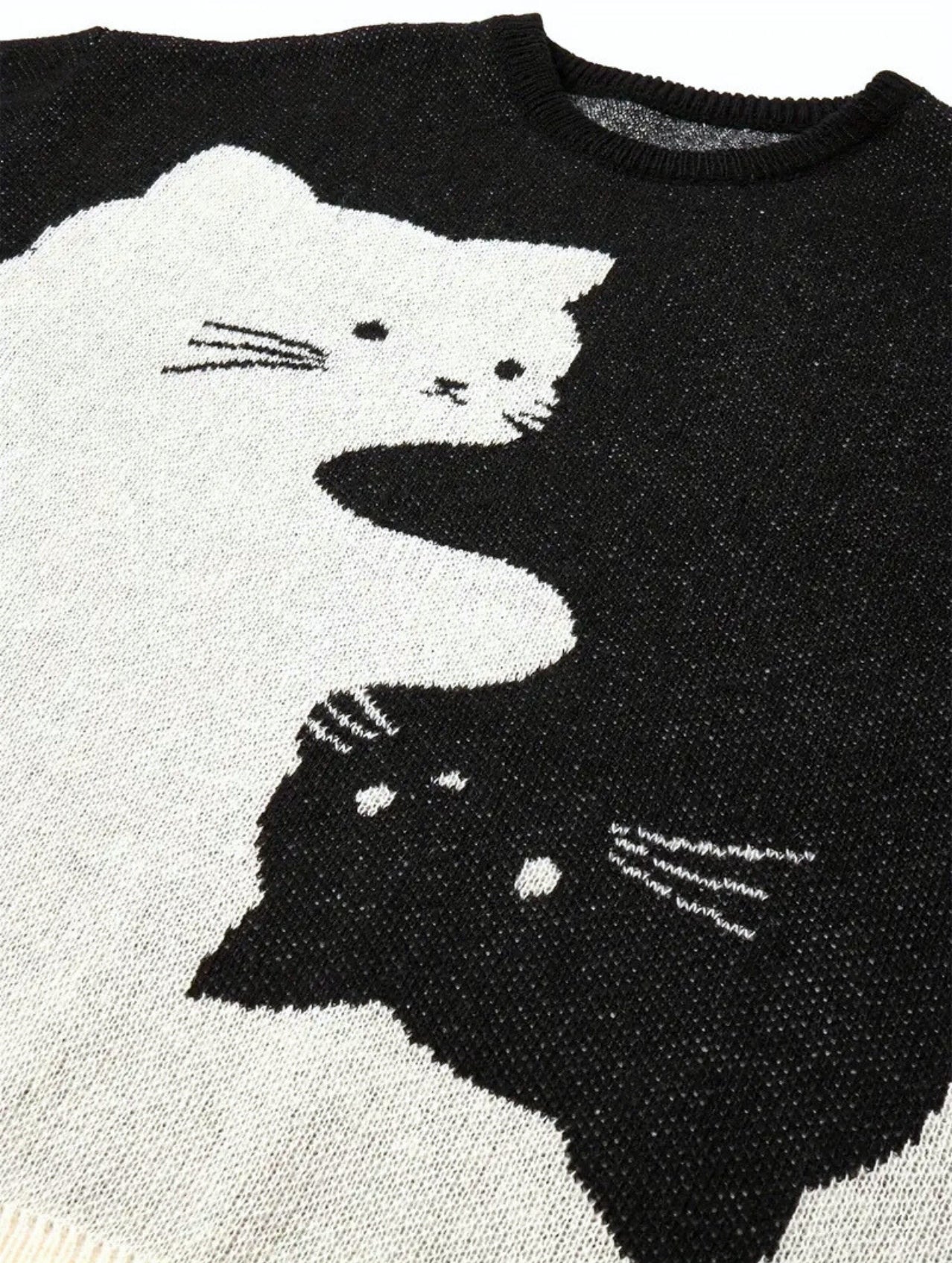 Twin Cats Sweater