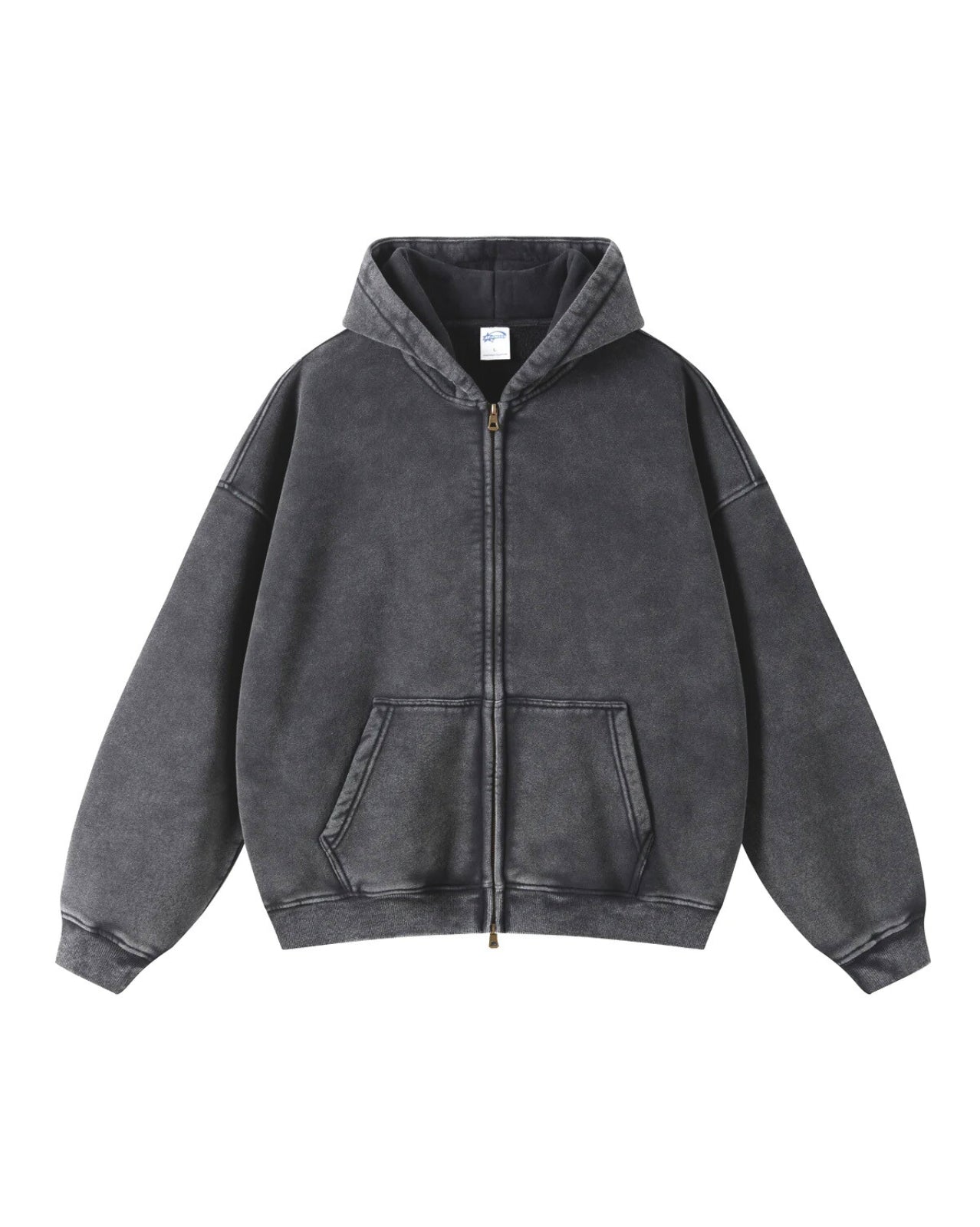 Faded Urban Zip Hoodie