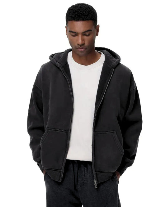Faded Urban Zip Hoodie