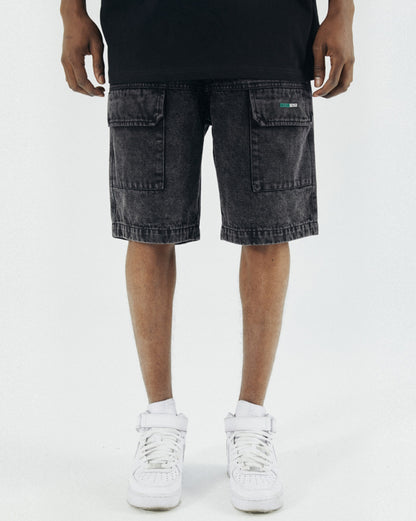 Urban Cargo Denim Shorts