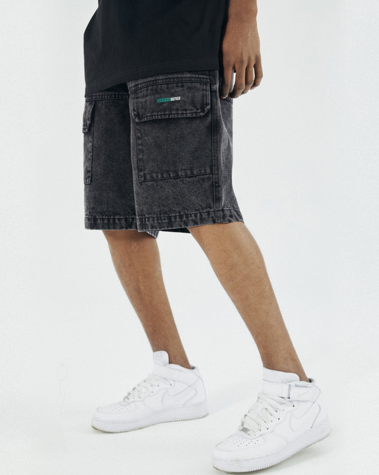Urban Cargo Denim Shorts