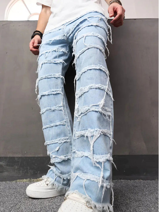 Fluffy Layer Jeans