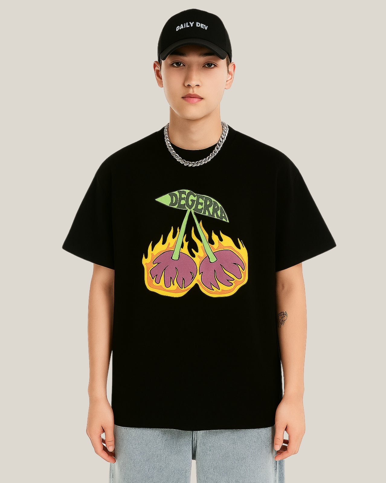 Inferno Cherries Tee