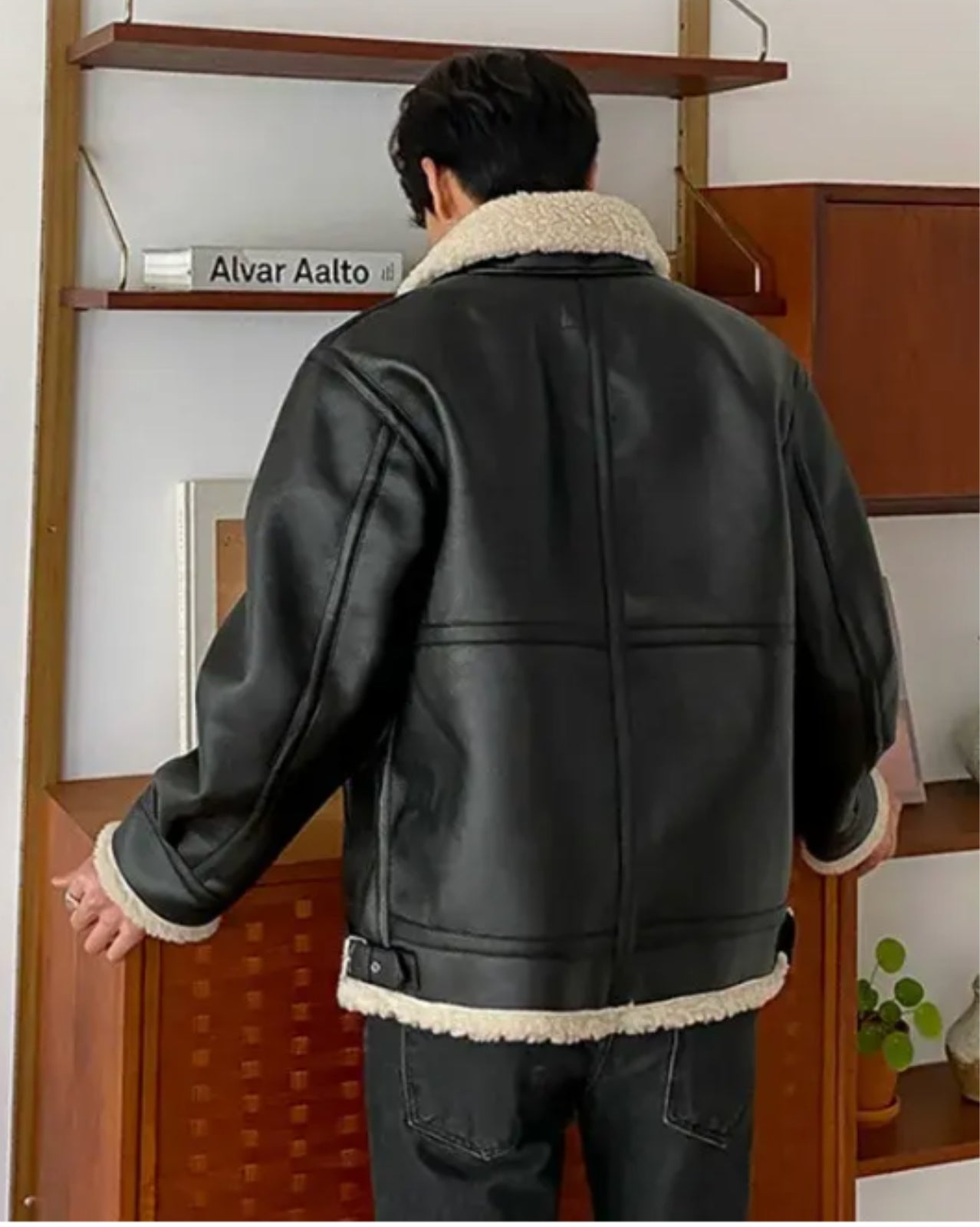 Shearling Leather Jacket