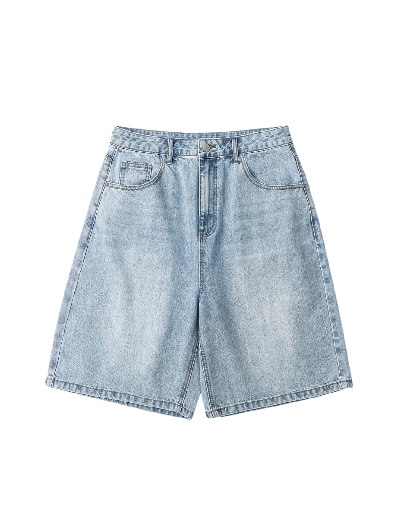 Classic Wash Denim Shorts