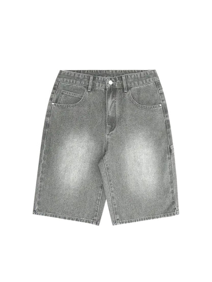 Classic Wash Denim Shorts