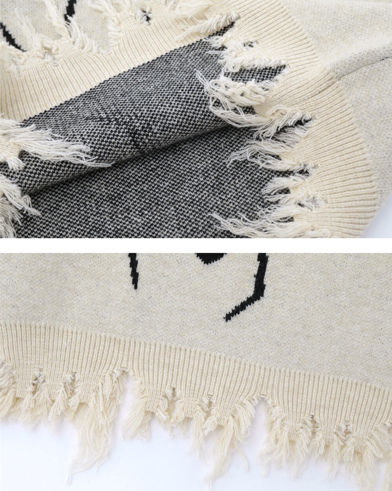 Spider Fray Sweater