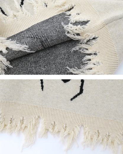 Spider Fray Sweater