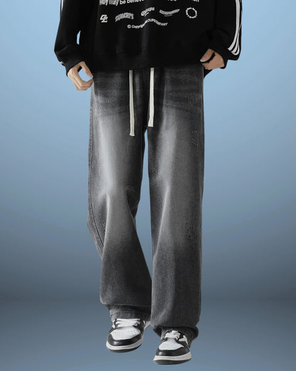 Distressed Denim Jeans