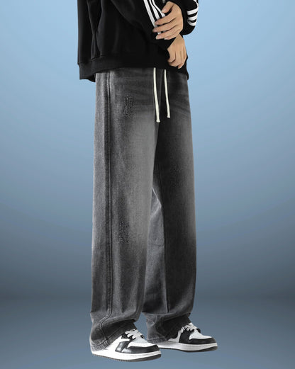 Distressed Denim Jeans