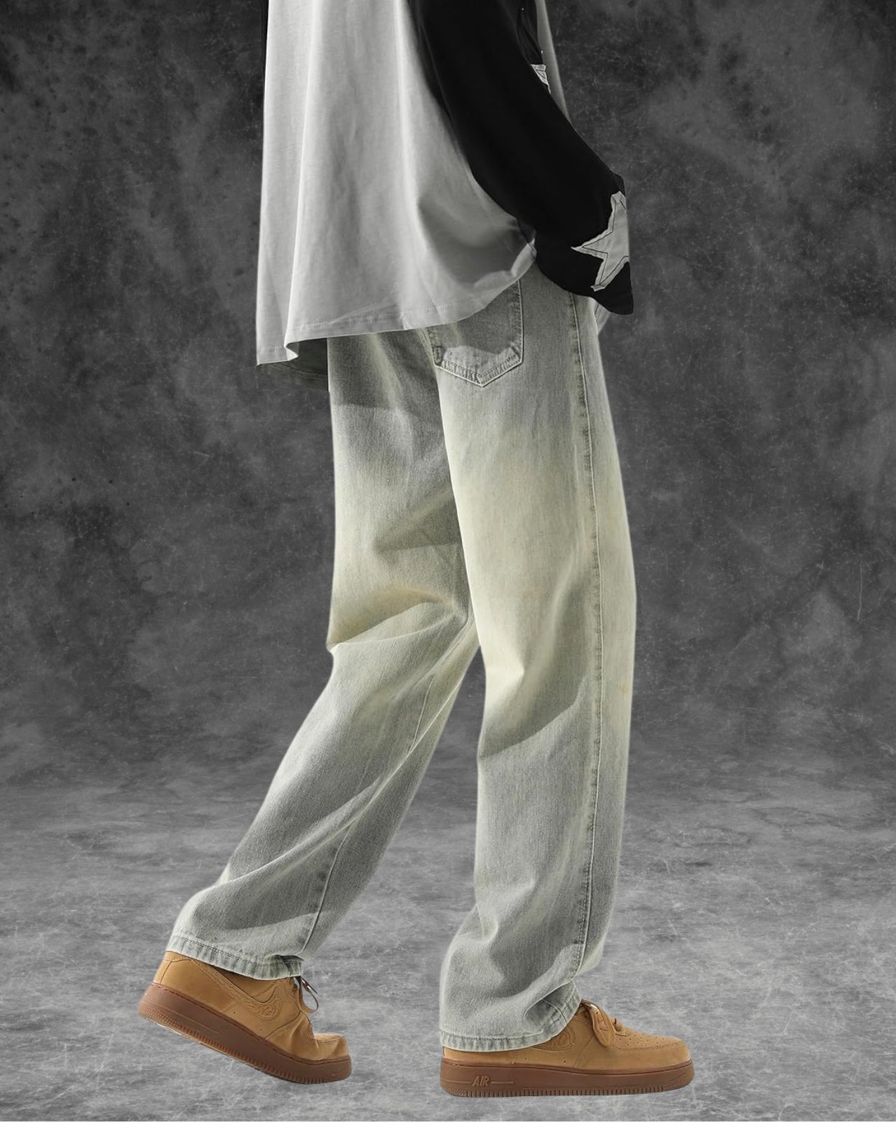 Drifted Shade Denim Jeans
