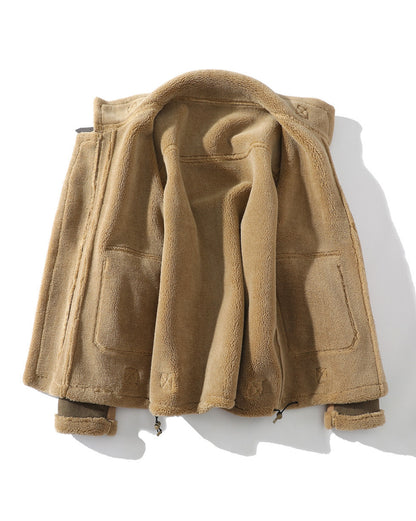Men's Rugged Fur Jacket