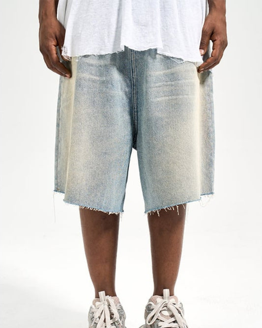 Loose Retro Denim Shorts