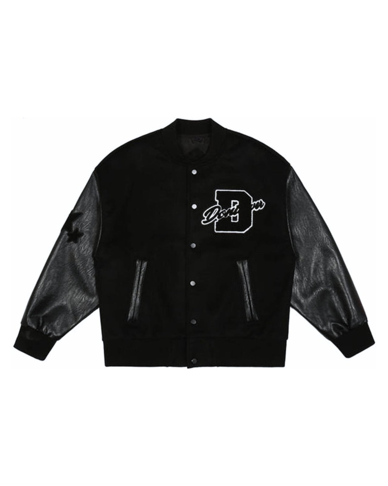 Triple Black Varsity Jacket