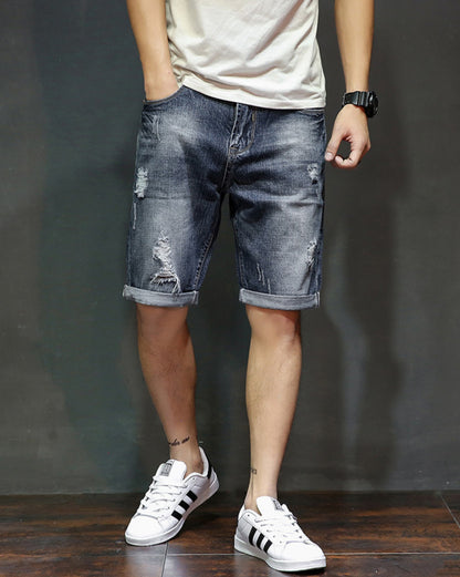 Urban Edge Denim Shorts