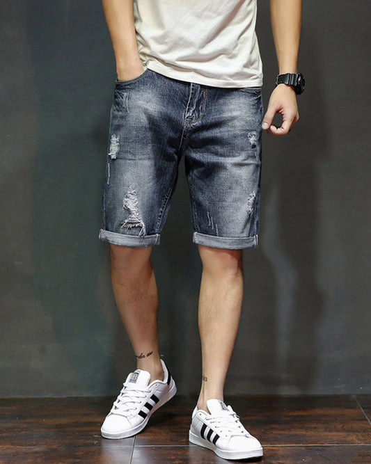 Urban Edge Denim Shorts