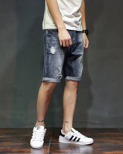 Urban Edge Denim Shorts