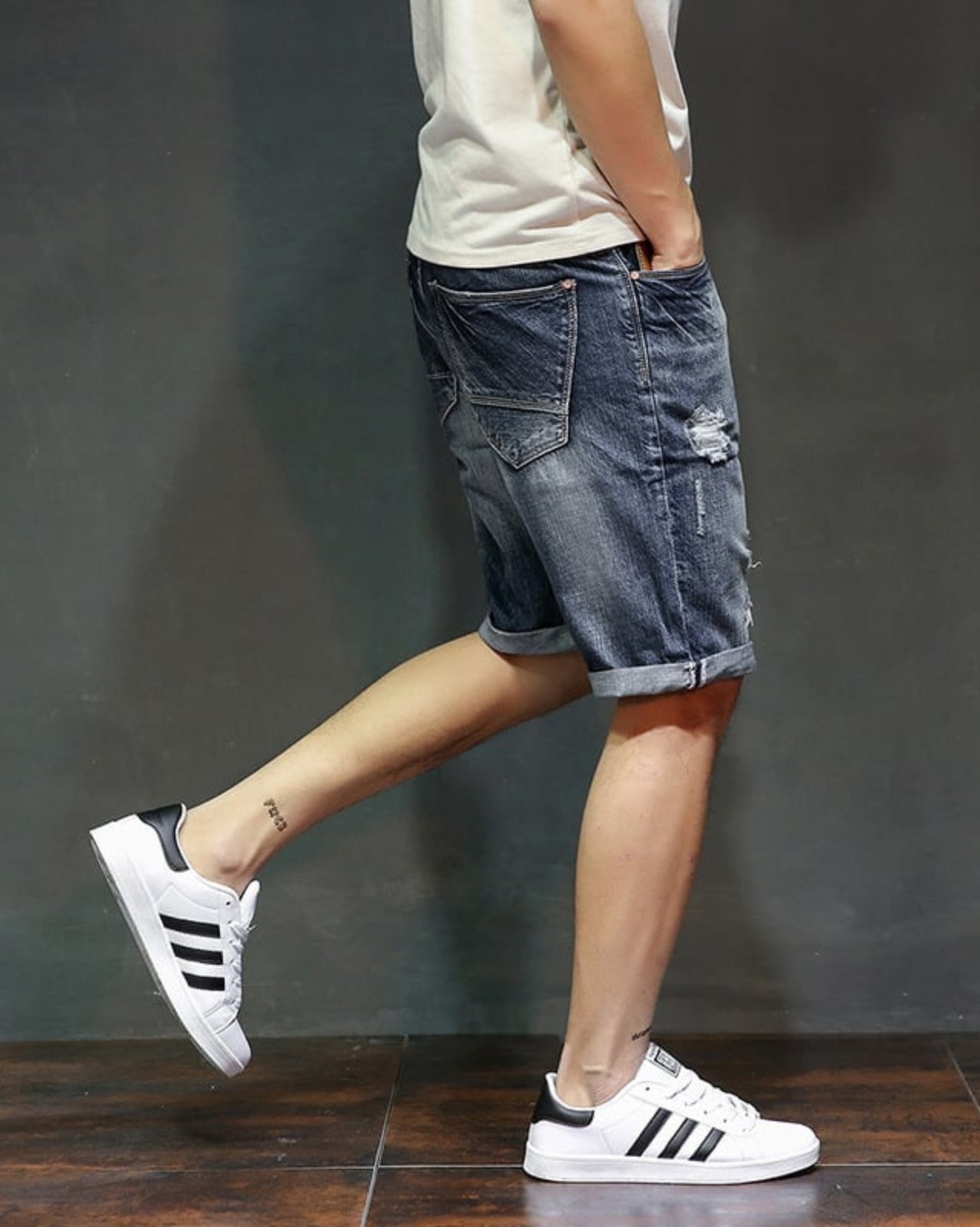 Urban Edge Denim Shorts