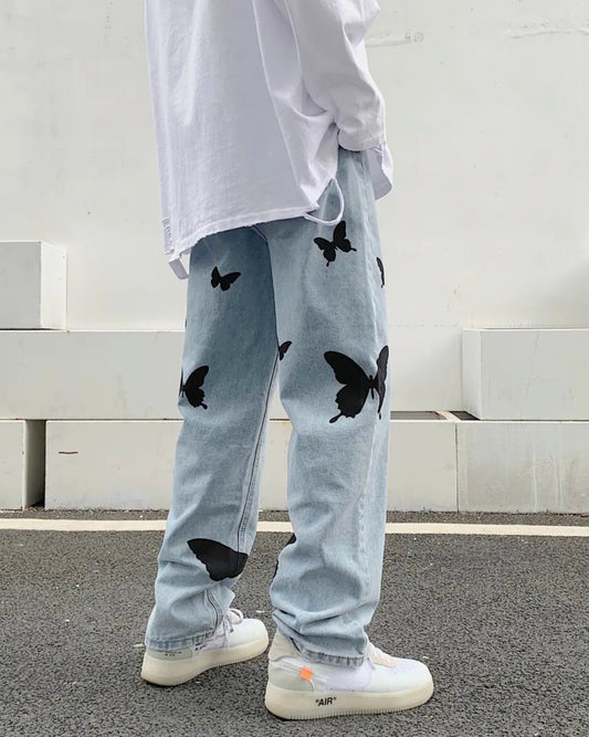 Midnight Butterfly Jeans