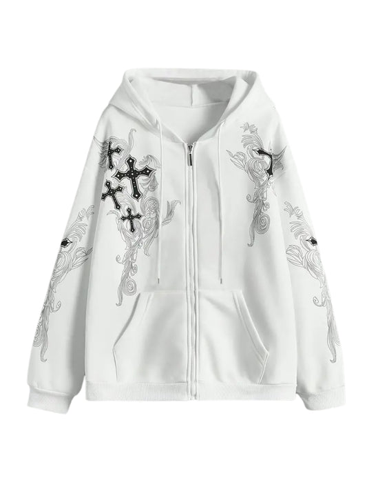 Mystic Flow Zip Hoodie