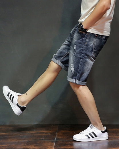 Urban Edge Denim Shorts