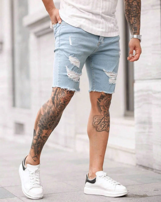 Skyline Denim Shorts