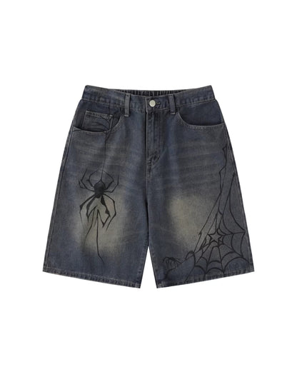Retro Spider Shorts