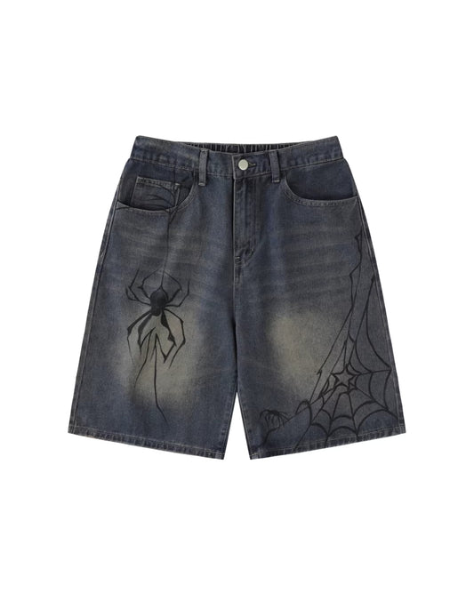 Retro Spider Shorts