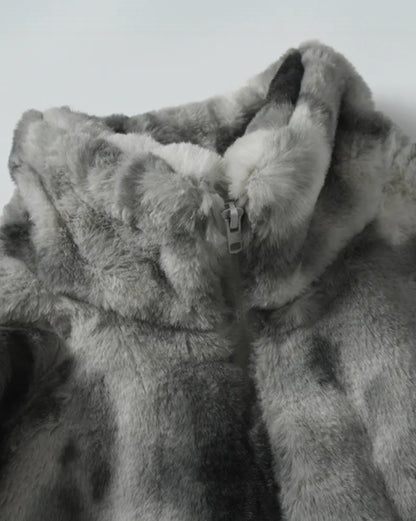 Premier Fur Jacket - White