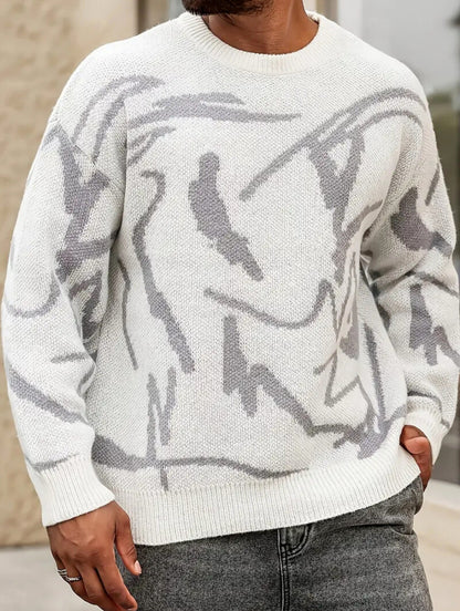 Frosted Graffiti Sweater