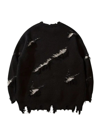 Rebel Distressed Sweater