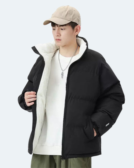 Velvet Puffer Jacket