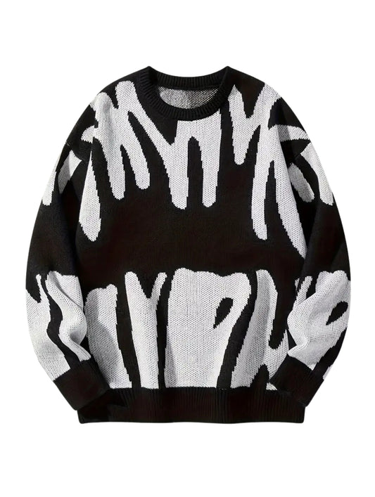 Graffiti Drip Sweater